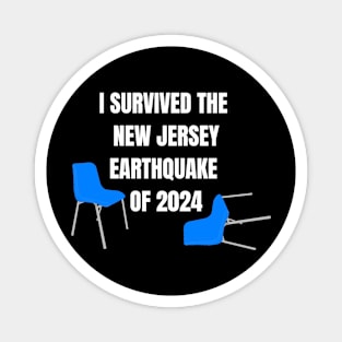 I Survived NJ Earthquake Magnet